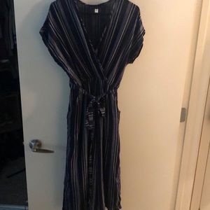 Wide leg jumpsuit